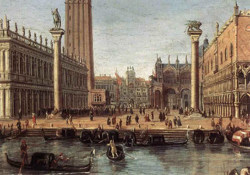 Gaspar Van Wittel The Piazzetta from the Bacino di San Marco oil painting image
